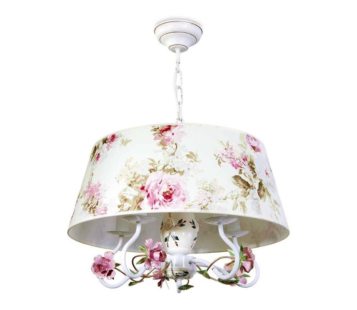 Lustr na řetězu FLORENCE 5xE14/40W/230v