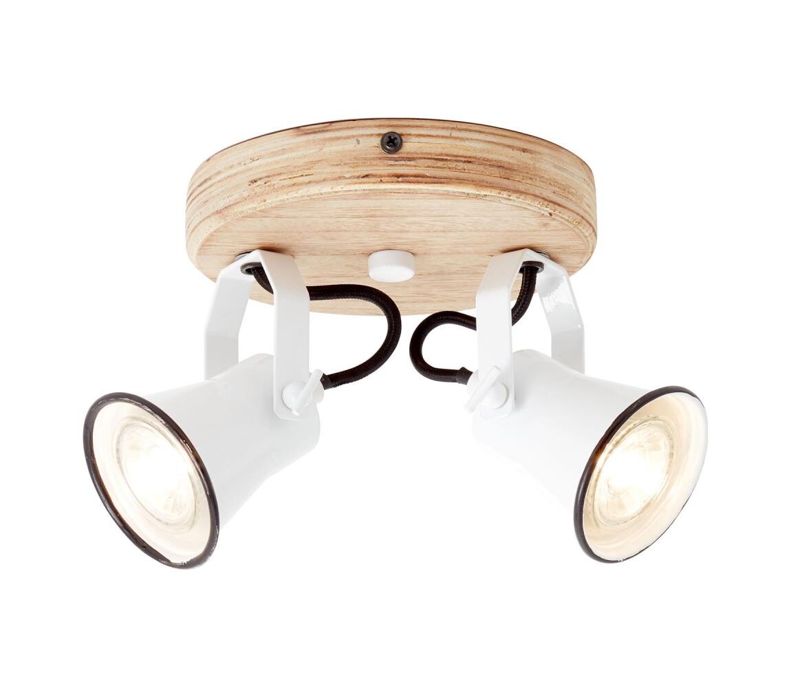 Brilliant Brilliant - Bodové svítidlo SEED 2xGU10/5W/230V bílá/béžová