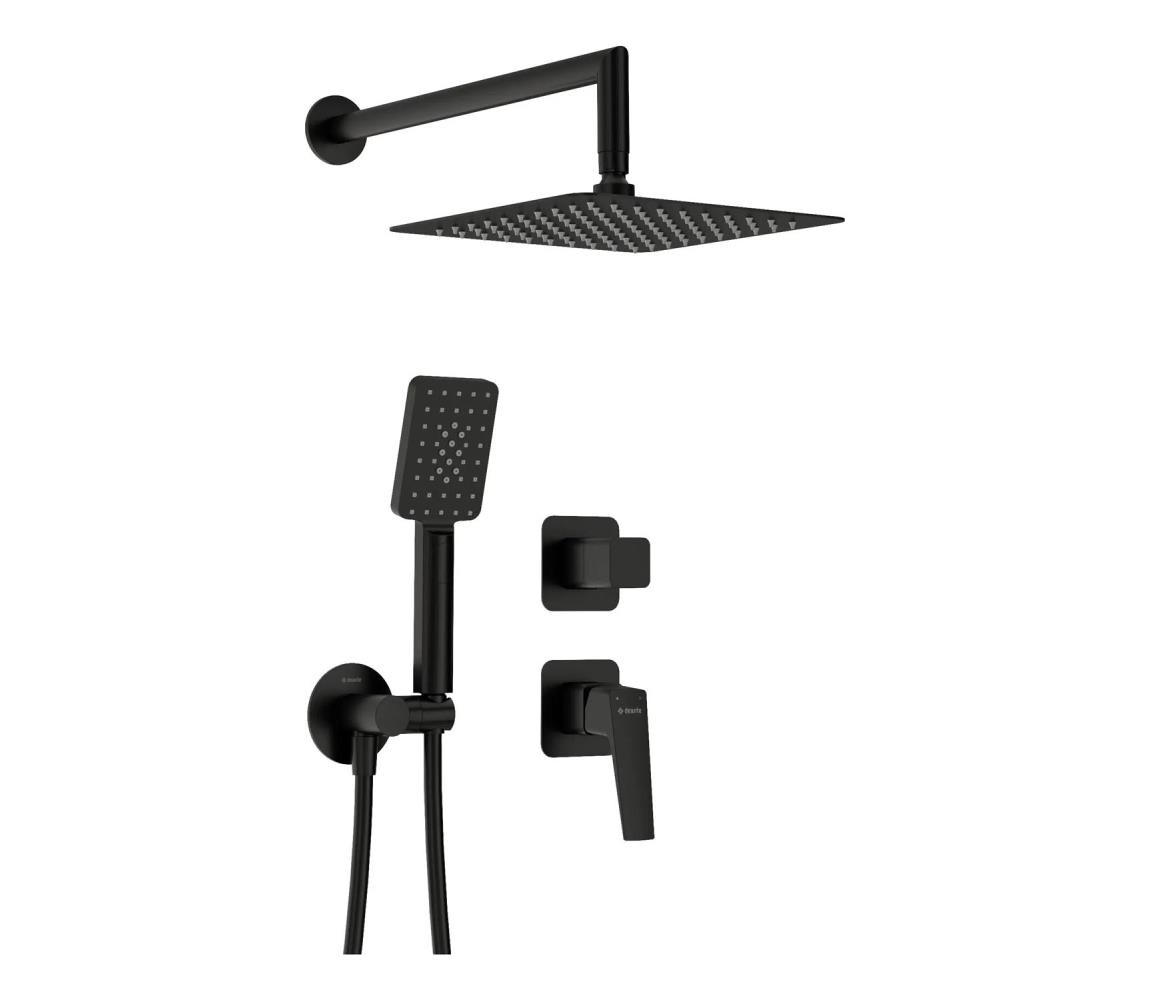 Deante Deante NQL_N9YK - Sprchová sada s podomítkovou baterií BLUR černá