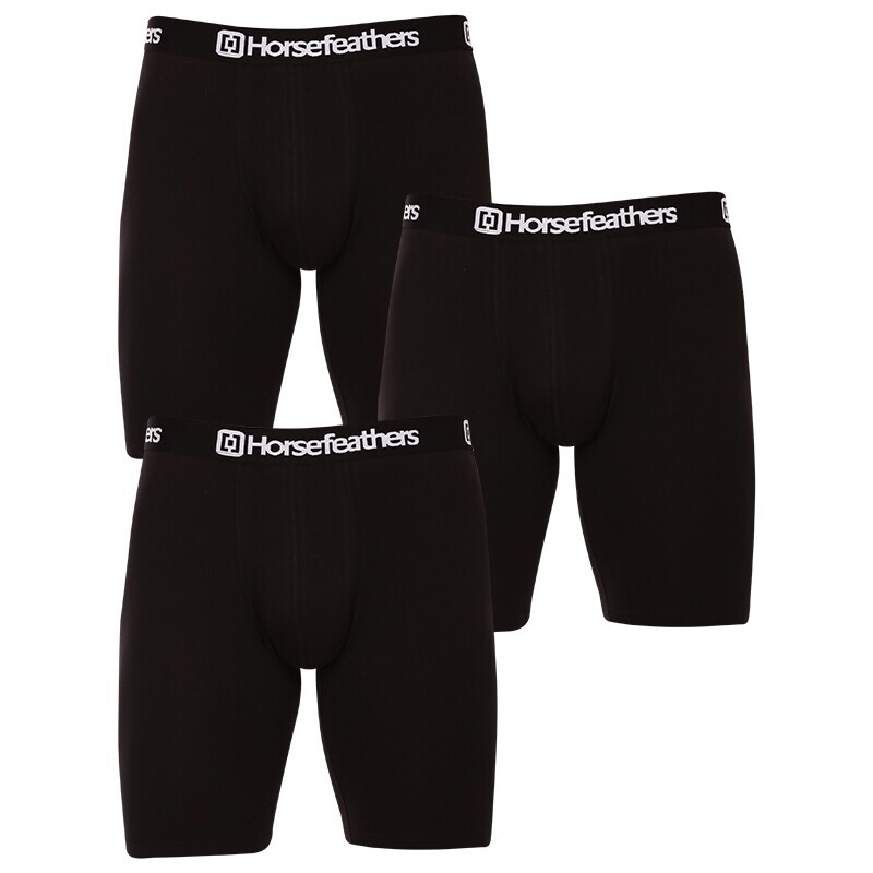 3PACK pánské boxerky Horsefeathers Dynasty long (AM195A) M, trenky / trenýrky