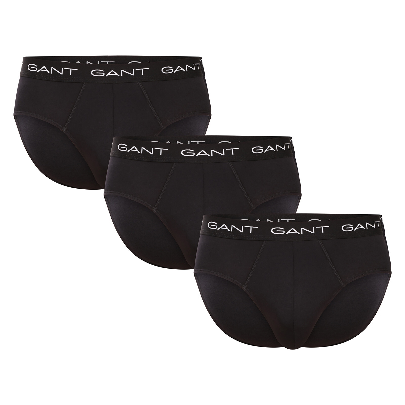 3PACK pánské slipy Gant černé (900023001-005) XXL