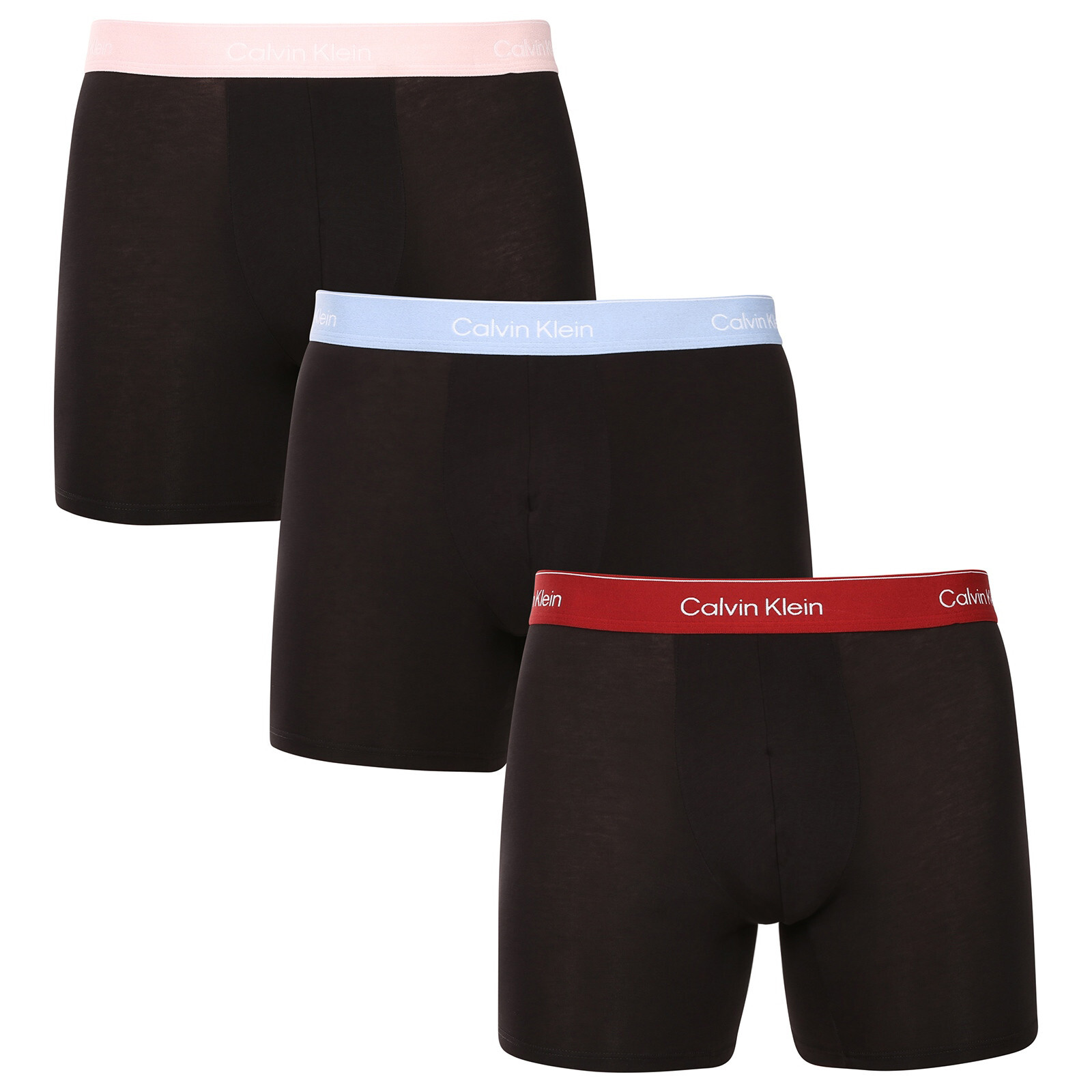 3PACK pánské boxerky Calvin Klein černé (NB4394-2VA) M, trenky / trenýrky