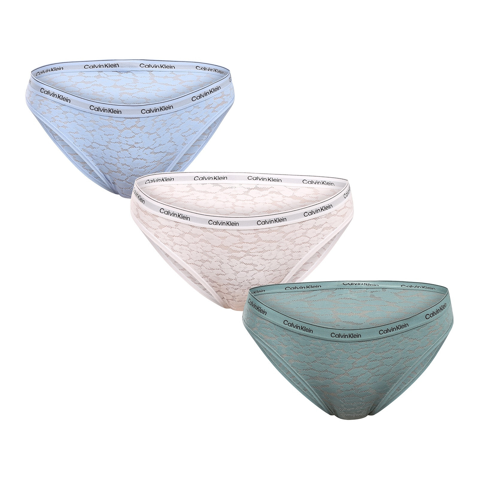 3PACK dámské kalhotky Calvin Klein vícebarevné (QD5069E-324) XL