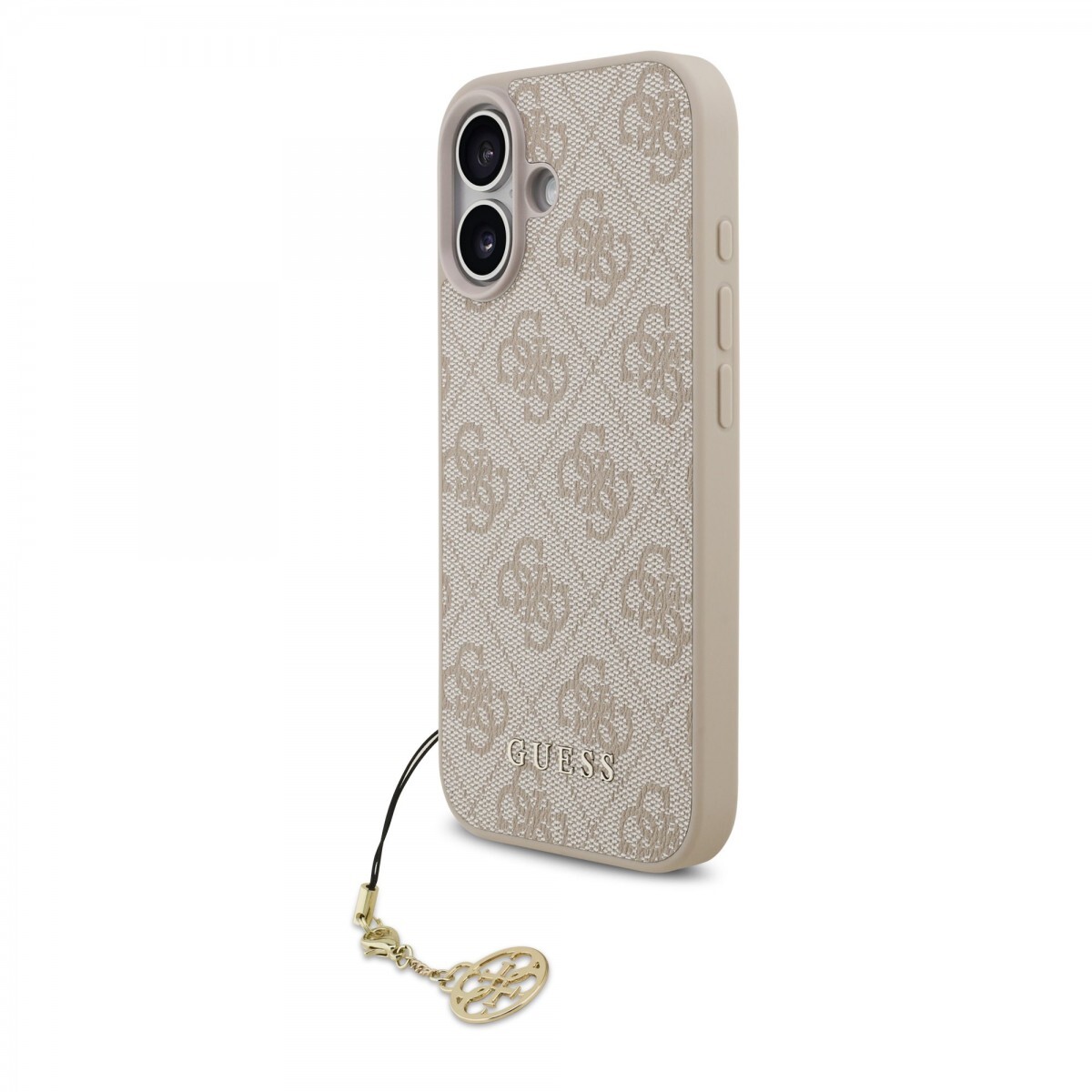 Zadní kryt Guess 4G Charm pro iPhone 17 Tone on Tone Pink