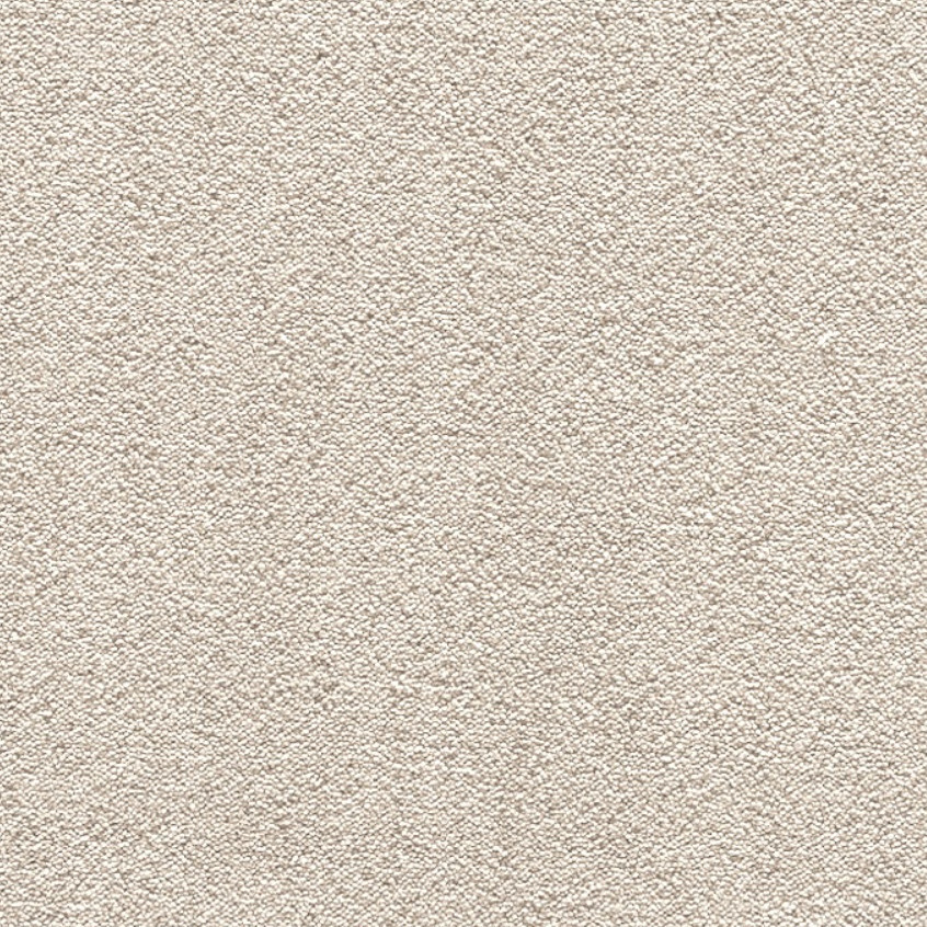 Metrážový koberec Liana 6505, na míru, šíře 4m,5m, bílá, filc, dětský pokoj, ITC