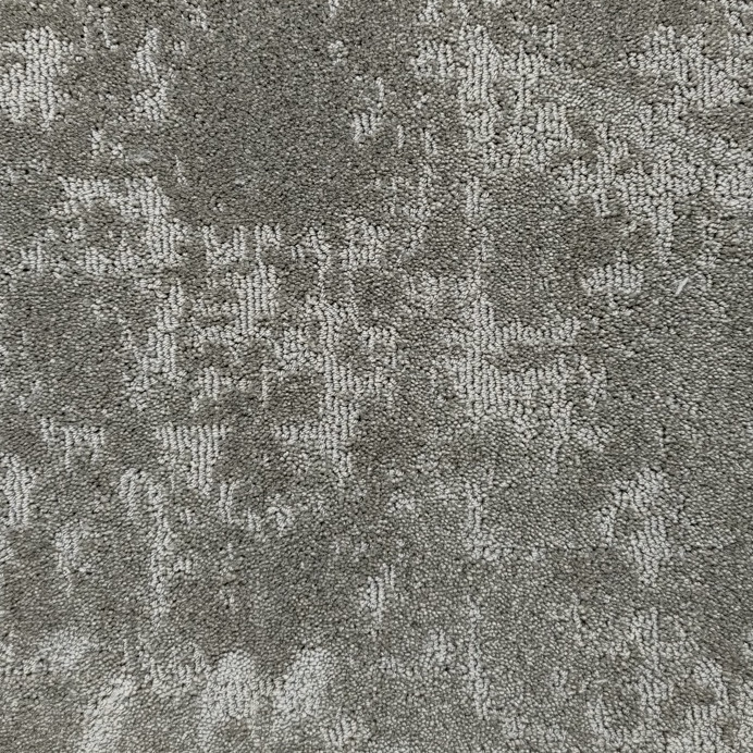 Metrážový koberec Palladio 9754, na míru, šíře 4m, šedá, filc, dětský pokoj, ITC