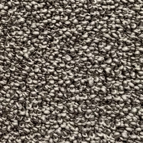 Metrážový koberec Duo 6447, na míru, šíře 4m, šedá, filc, dětský pokoj, Timzo