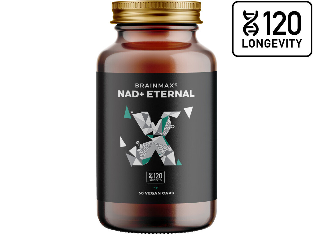 BrainMax NAD+ Eternal, 60 rostlinných kapslí