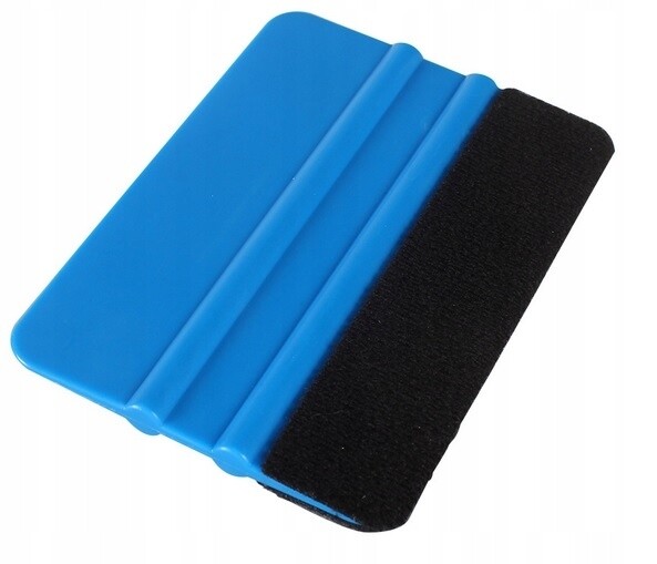 Plastová stěrka s filcem na karbon fólie carbon 10 cm