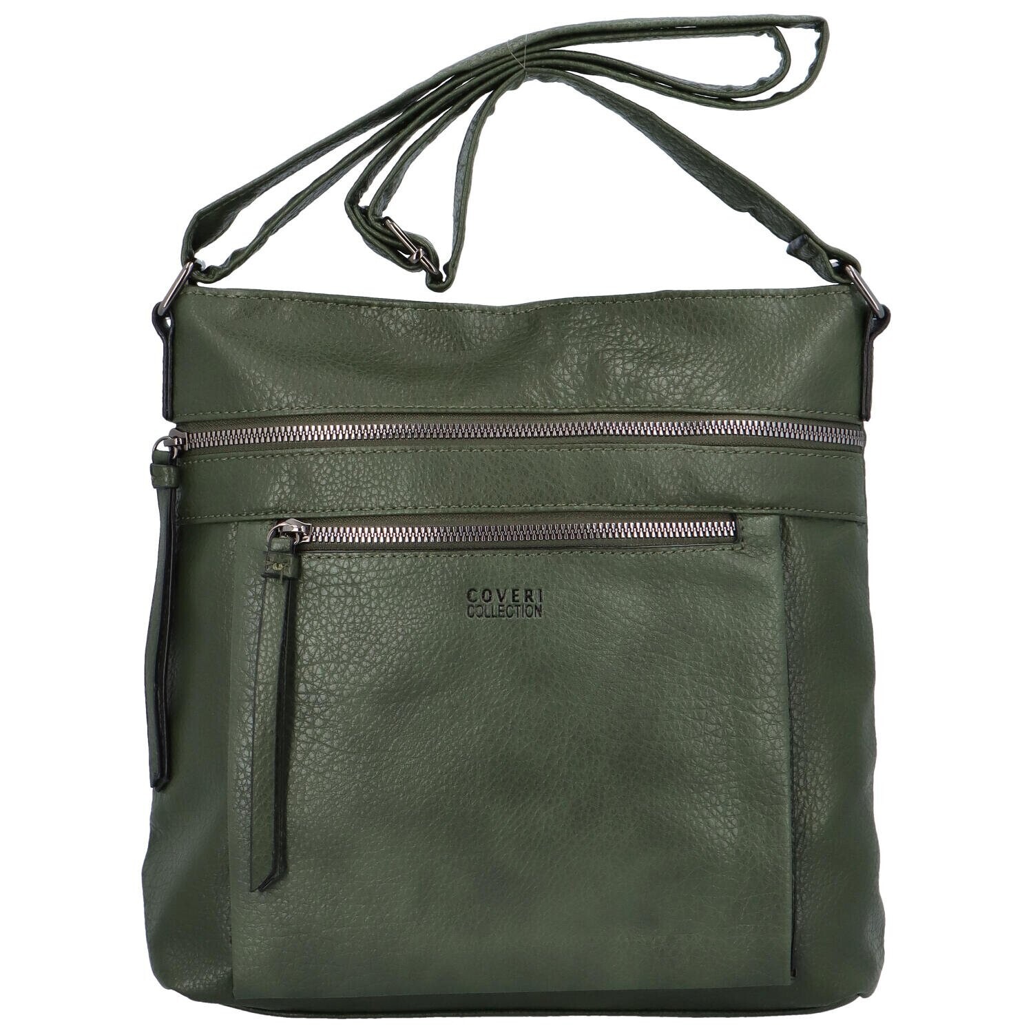 Dámská crossbody kabelka zelená - Coveri Daleina zelená