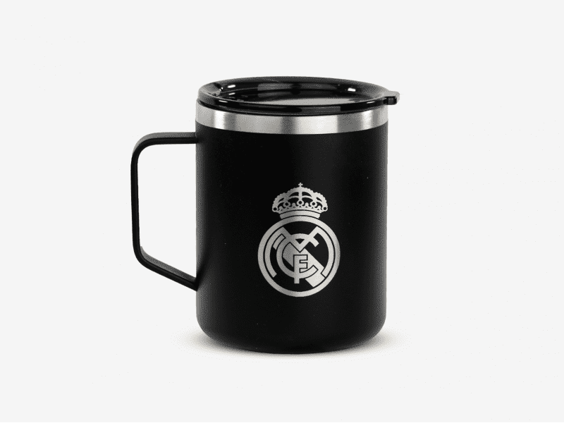 RUNBOTT Termohrnek 400 ml Real Madrid Black