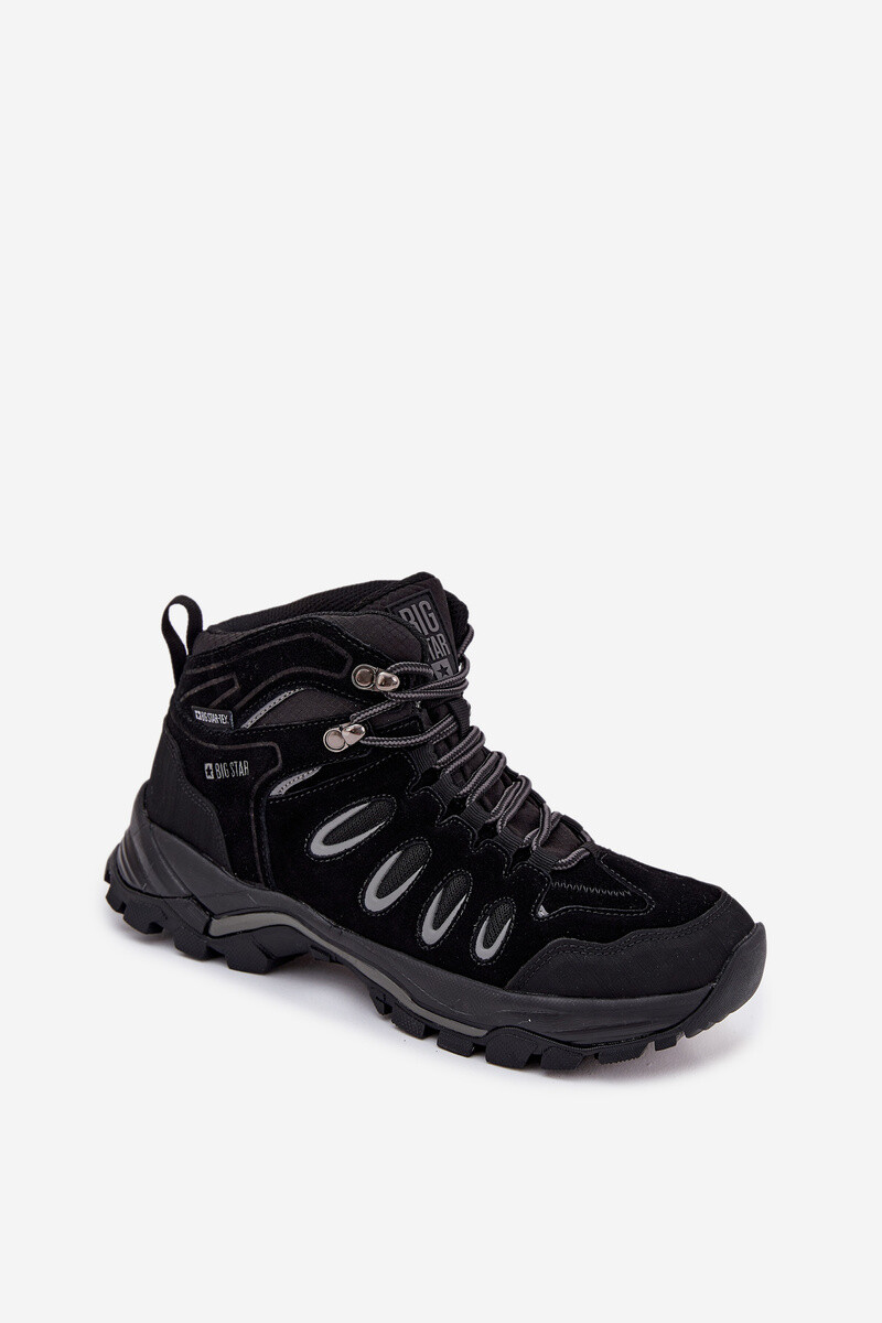 BIG STAR SHOES Pánské Kožené Trekingové Boty Big Star