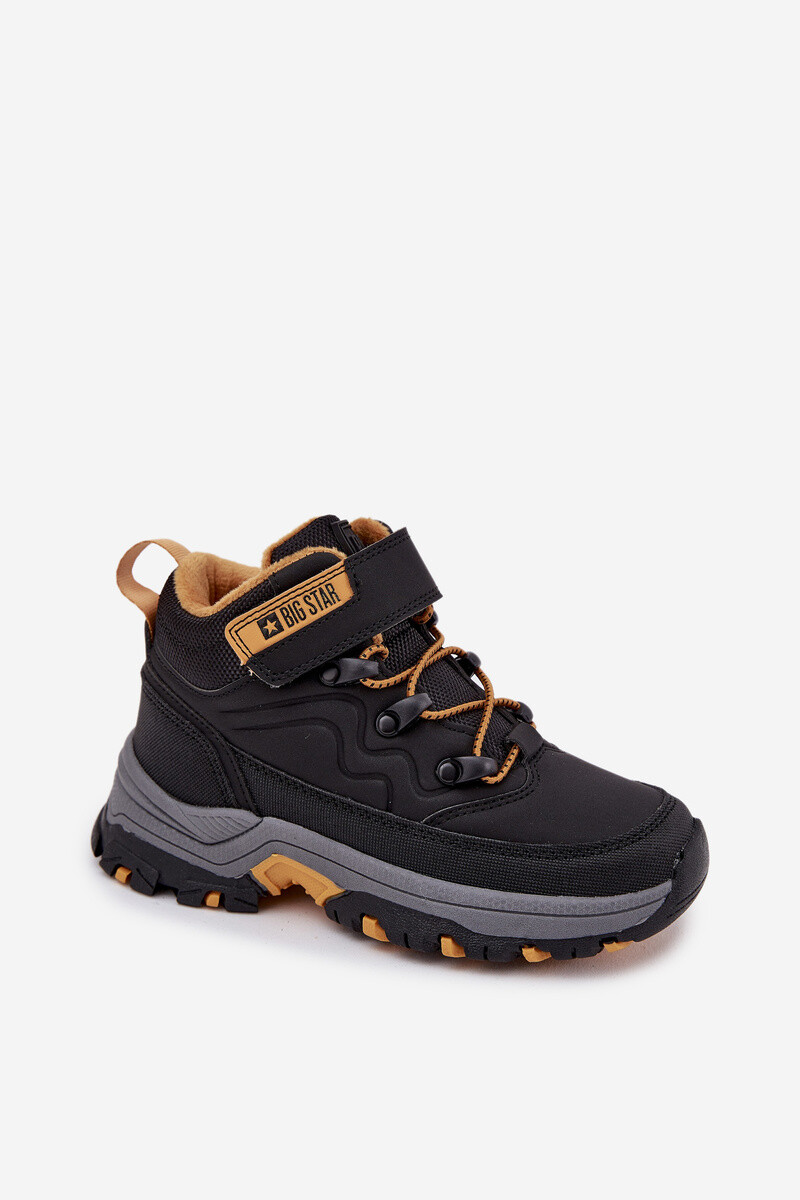 BIG STAR SHOES Dětské Sněhulové Boty Na Suchý Zip Big Star