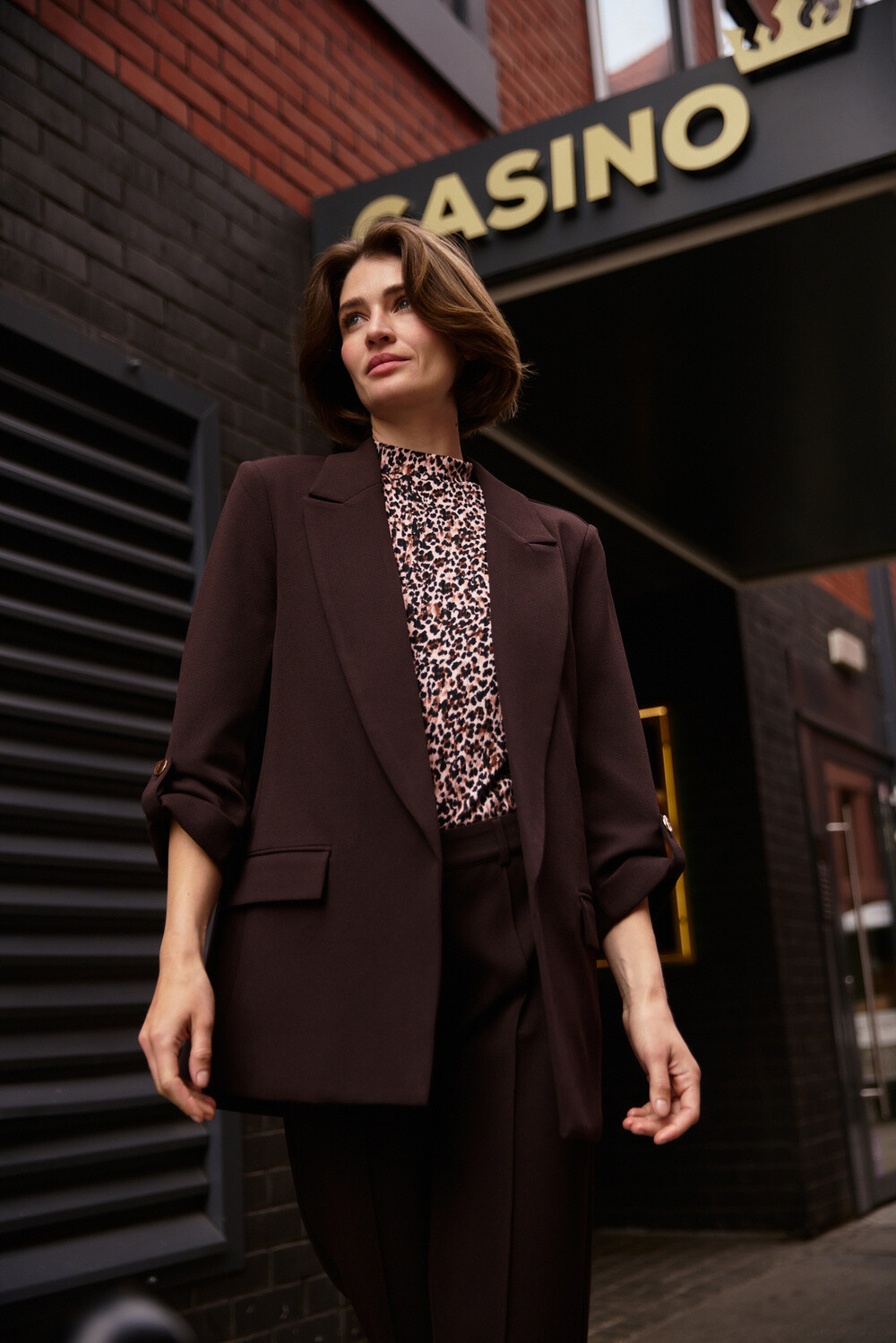 Marisse WOMEN'S JACKETS Z-MR-4800 BROWN