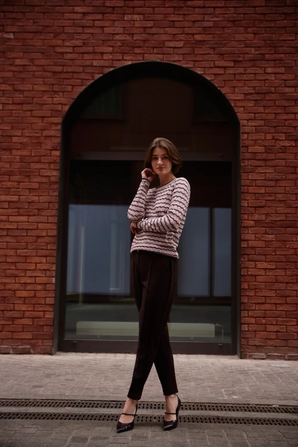 Marisse WOMEN'S PANTS Z-SP-4800 BROWN