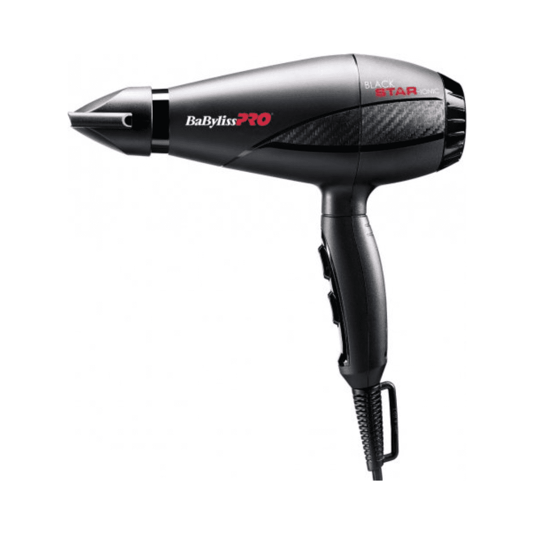 BABYLISS PRO PO BaByliss PRO BLACK STAR BAB6250 fén POŠKOZENÉ