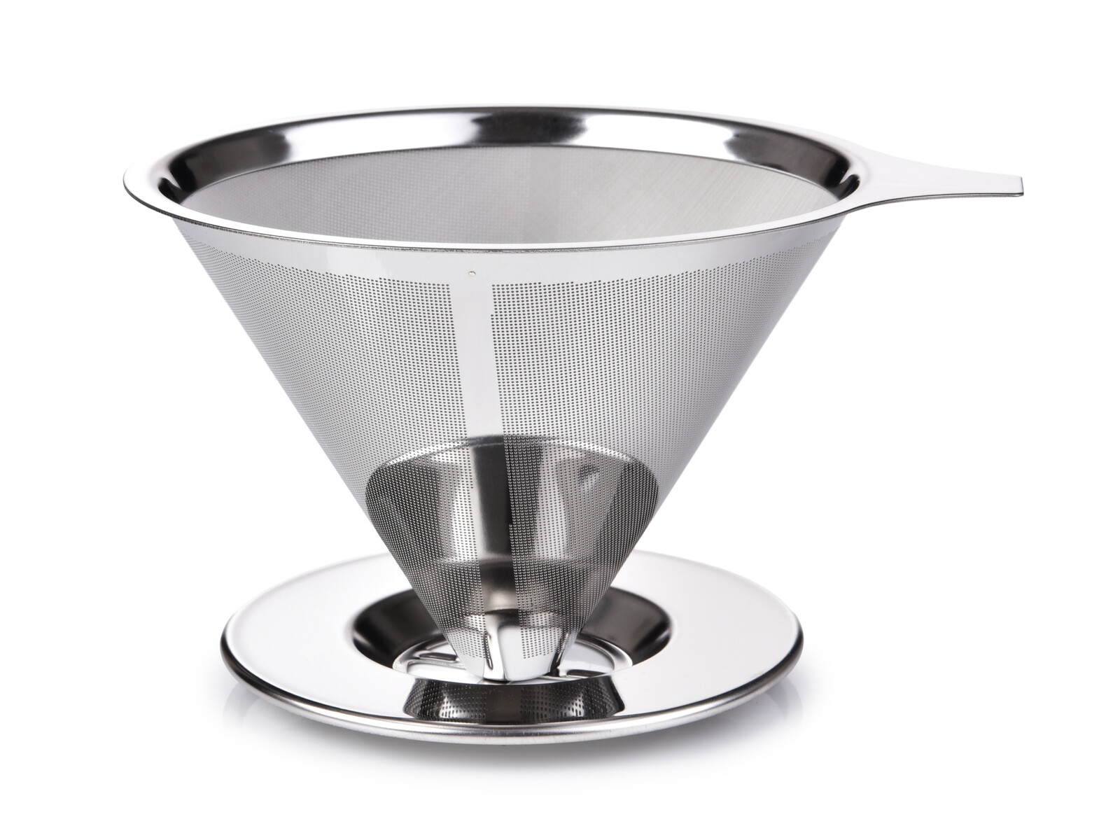 BARISTA | nerezový dripper – filtr na překapávanou kávu | V60 styl