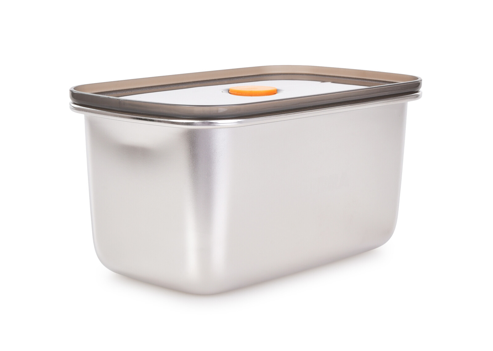 GOURMET | nerezová hermetická dóza na potraviny se silikonovým těsněním | 1,3 L