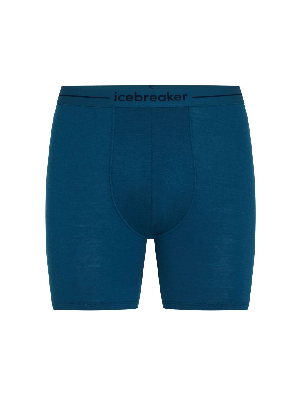 ICEBREAKER Mens Anatomica Long Boxers, Atlantis velikost: L