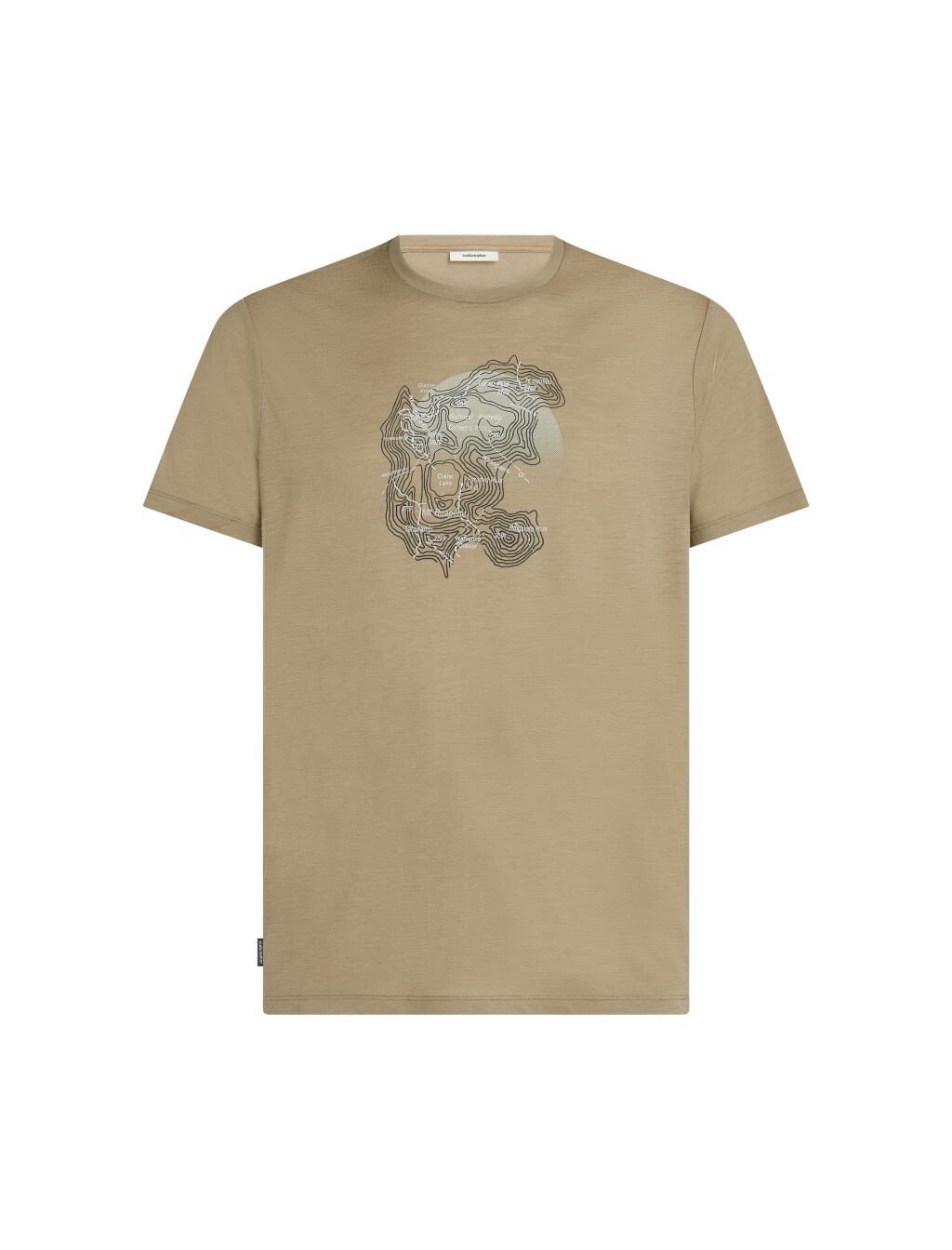 ICEBREAKER Mens 150 Tech Lite SS Tee Ruape Rou, Flagstone velikost: L