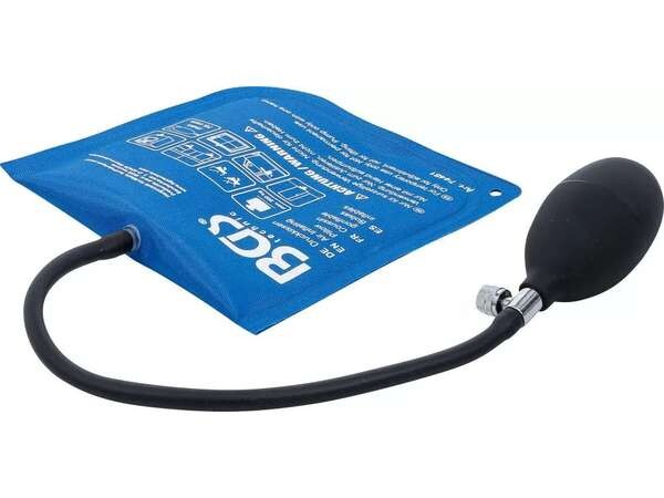 Nafukovací tlakový polštářový zvedák 150 x 165 mm, s ruční pumpou - BGS 74481