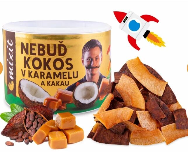 Mixit Nebuď kokos v karamelu a kakau 100 g