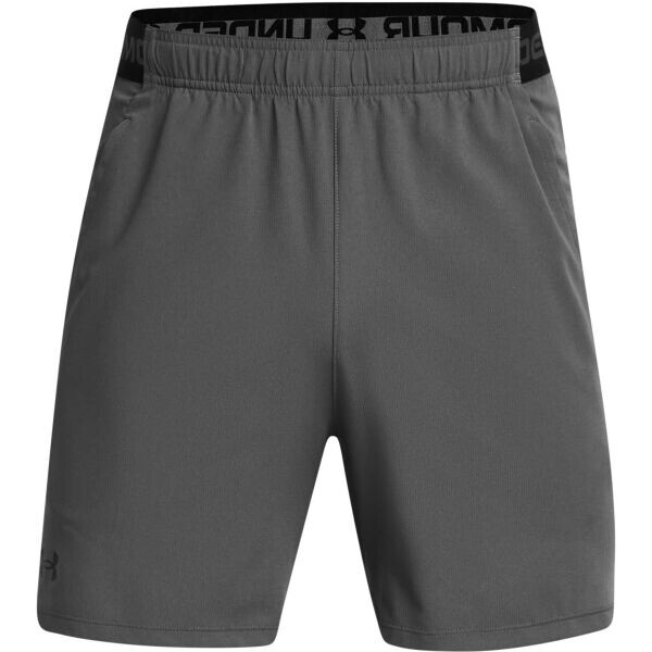Under Armour VANISH WOVEN 6IN Pánské kraťasy, tmavě šedá, velikost