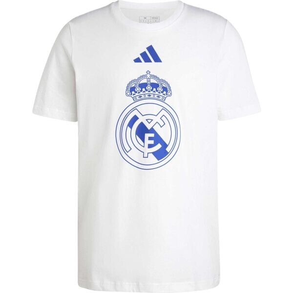adidas REAL MADRID DNA GR TEE Pánské triko, bílá, velikost