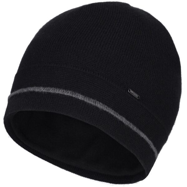 Willard DARKO Pánská pletená čepice, černá, velikost