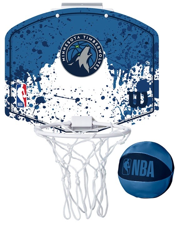 Mini obruč Wilson NBA TEAM MINI HOOP MINNESOTA TIMBERWOLVES