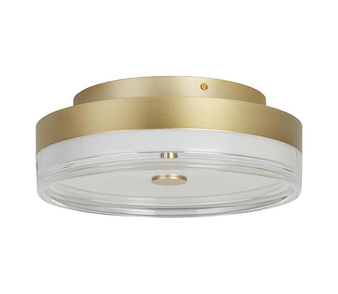 Searchlight Searchlight 42651-30GO - LED Stropní svítidlo CYPRUS LED/21W/230V pr.30 cm zlatá