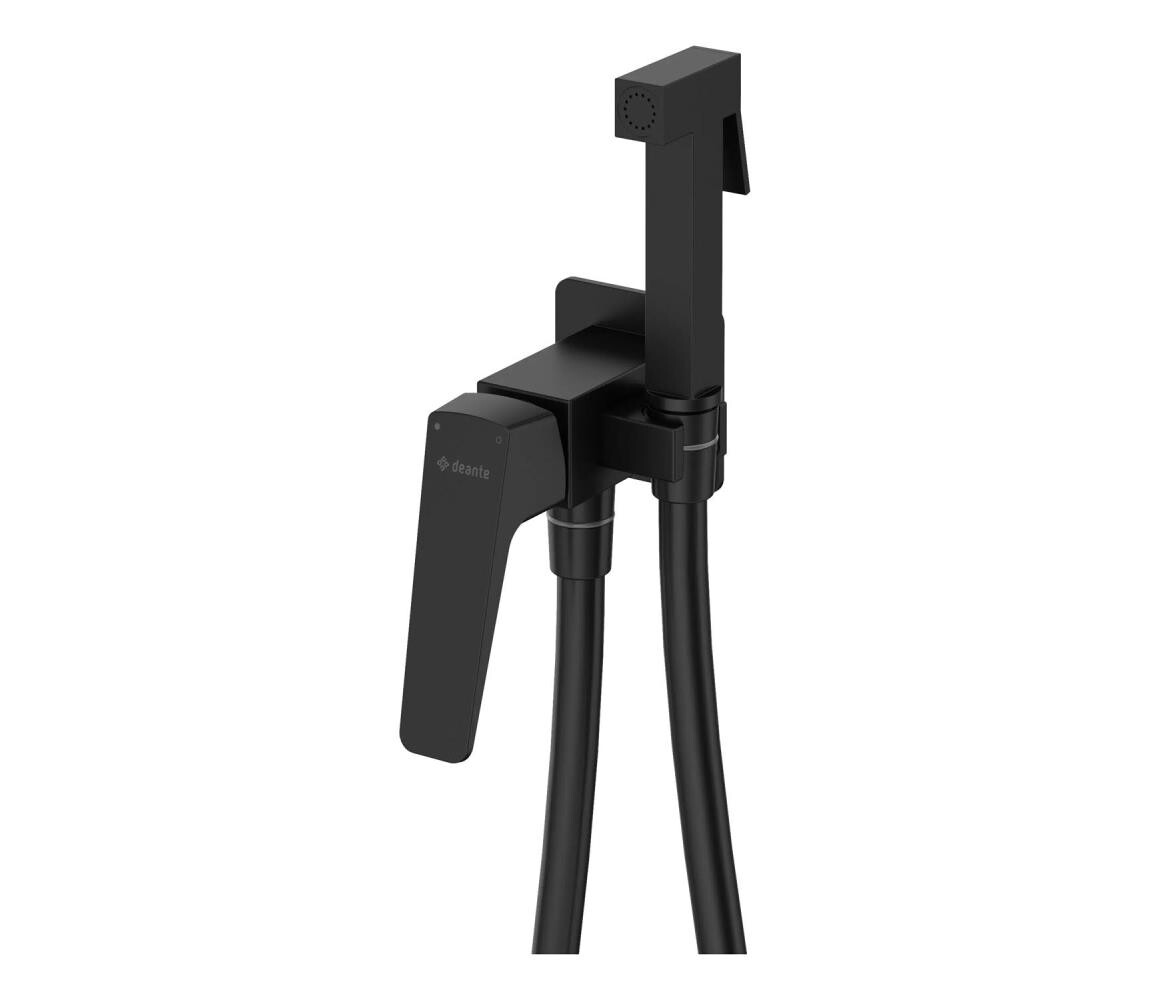 Deante Deante BQL_N34M - Bidetová baterie se sprškou pro pod. instalaci BLUR černá