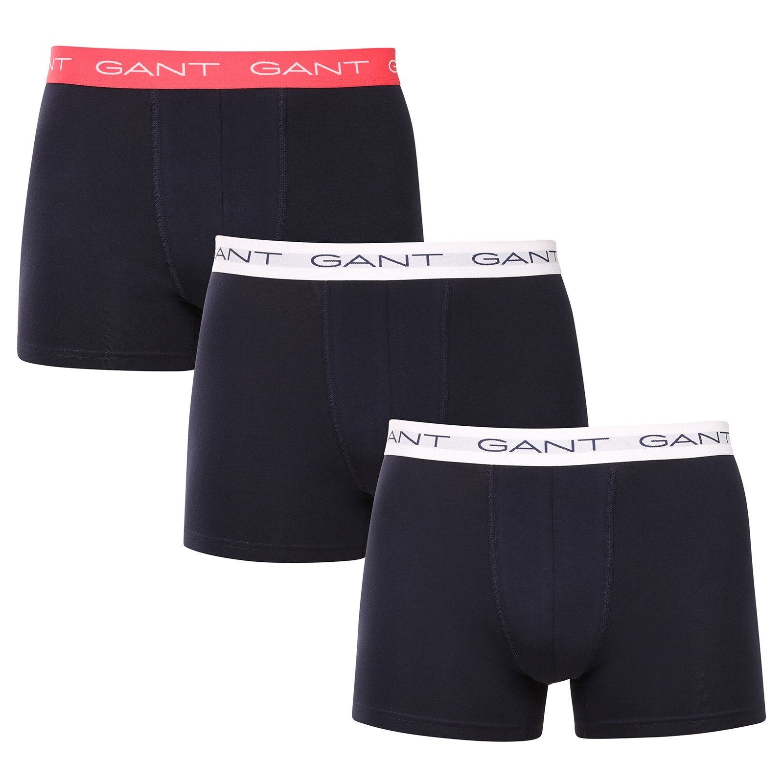 3PACK pánské boxerky Gant černé (902523004-648) XXL, trenky / trenýrky