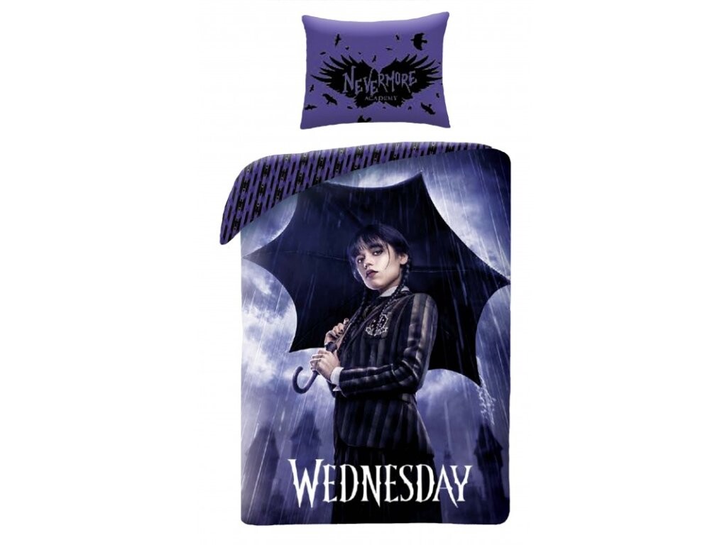 Halantex Povlečení z mikrovlákna 140x200 + 70x90 cm - Wednesday 