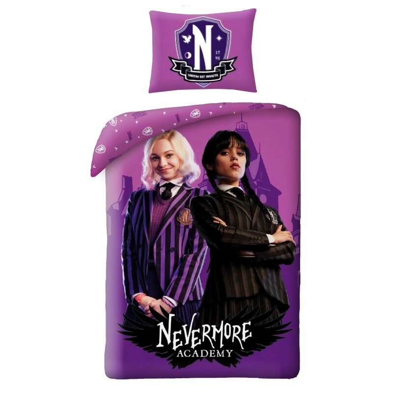 Halantex Povlečení z mikrovlákna 140x200 + 70x90 cm - Wednesday 