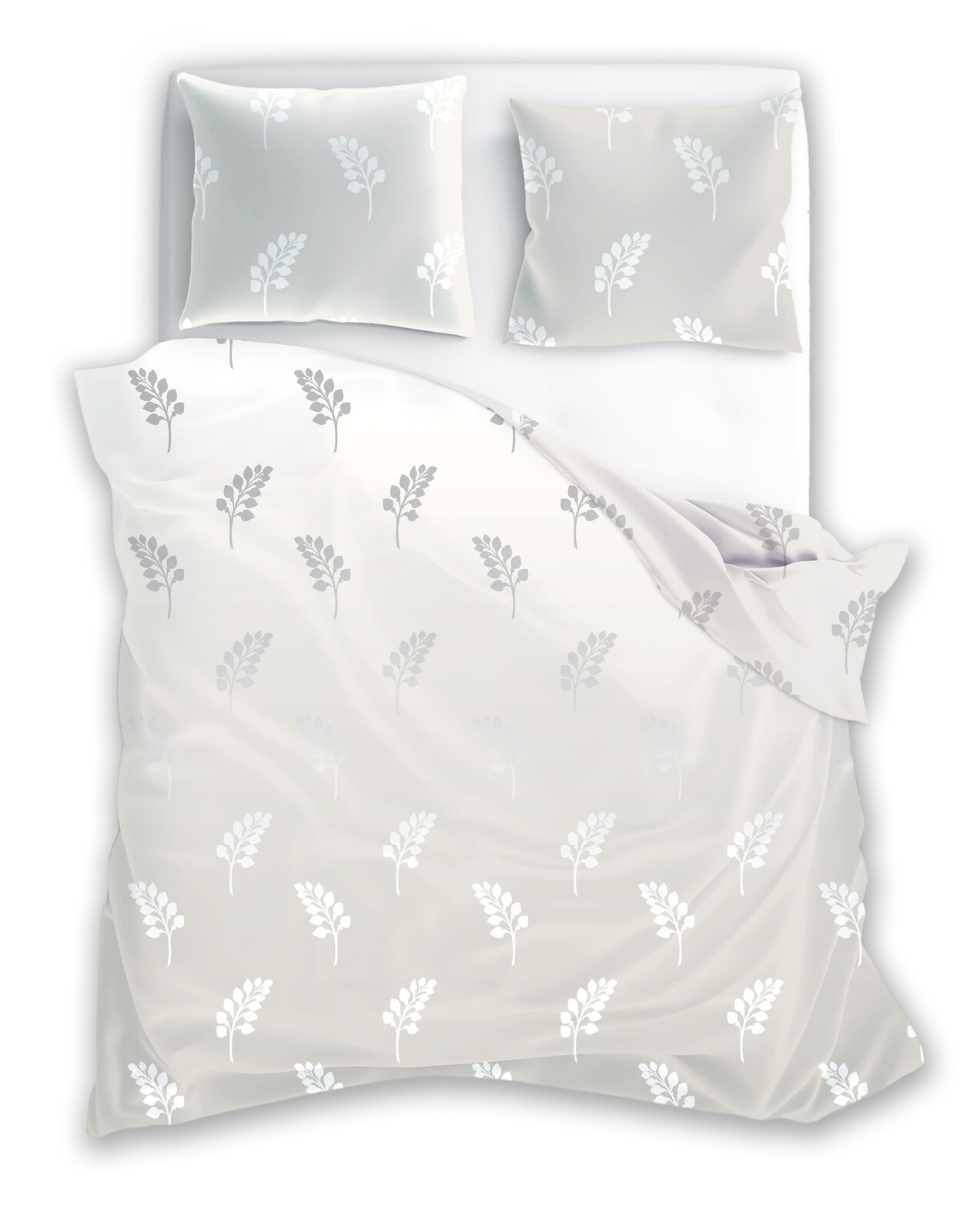 FARO Bavlněné saténové povlečení 140x200 + 70x90 cm - Piano 001