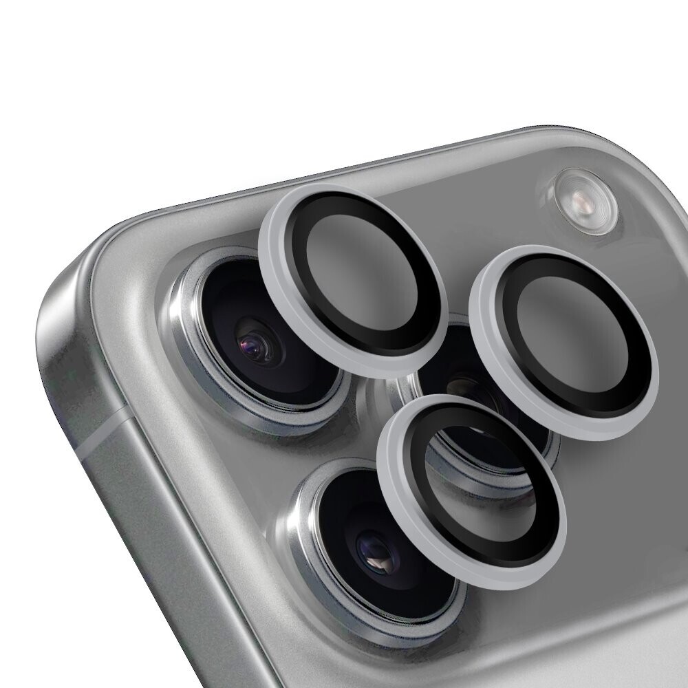 Ochrana čoček OBAL:ME pro Apple iPhone 17 Pro-17 Pro Max Silver