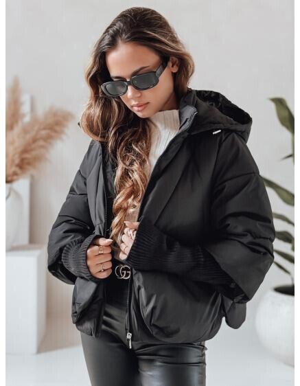 Dámská zimní bunda MISSLAYER s kapucí černá