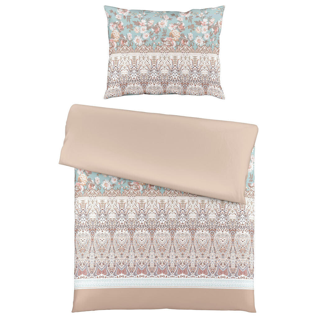 Novel POVLEČENÍ, makosatén, krémová, šedá, bílá, pastelově modrá, 140/200 cm