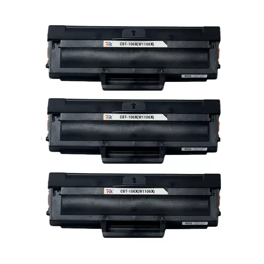Starink Starink toner W1106A XL, verze 2500 stran pro tiskárny HP (Černý) 3-PACK