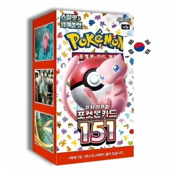 Pokémon TCG: Scarlet & Violet – 151 Booster Box - korejský