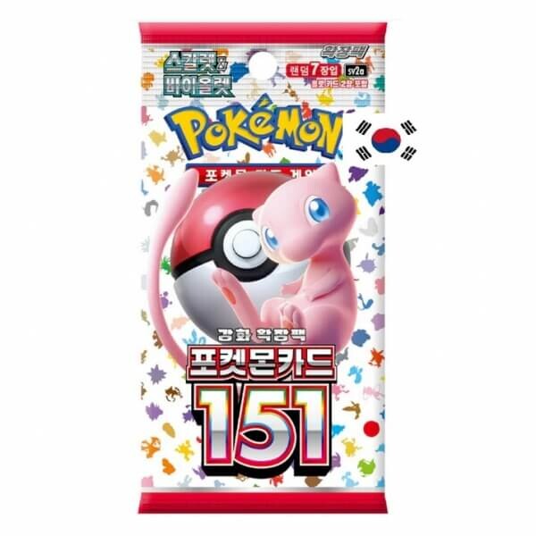 Pokémon TCG: Scarlet & Violet – 151 Booster - korejský