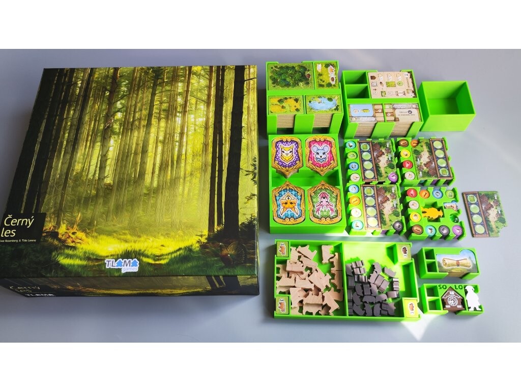 inserty.cz Inlay: Černý les (černý, 0016)