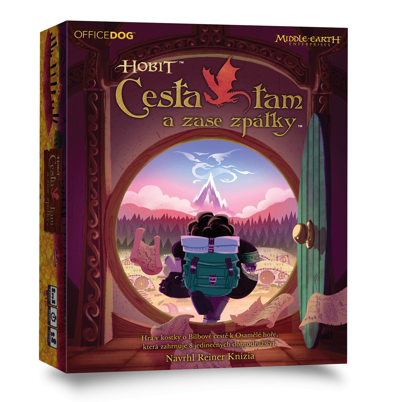 Asmodee Czech Republic Hobit: Cesta tam a zase zpátky