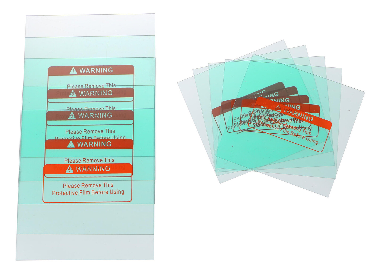 Sklo ochranné pro svářecí kuklu WELDING MASK PRO VIEW, 10 ks - náhradní díl SIXTOL