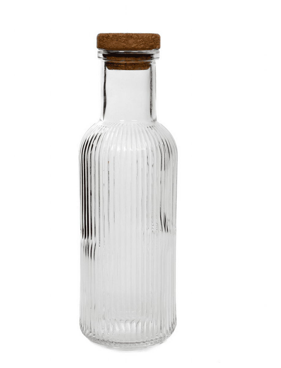 Karafa | NATIA | rýhovaná se zátkou | 1 l | 890999