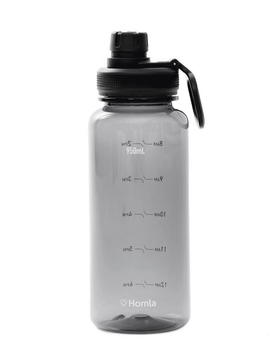 Láhev | LUNARE | s odměrkou v grafitové barvě | 0,95 l | 888224