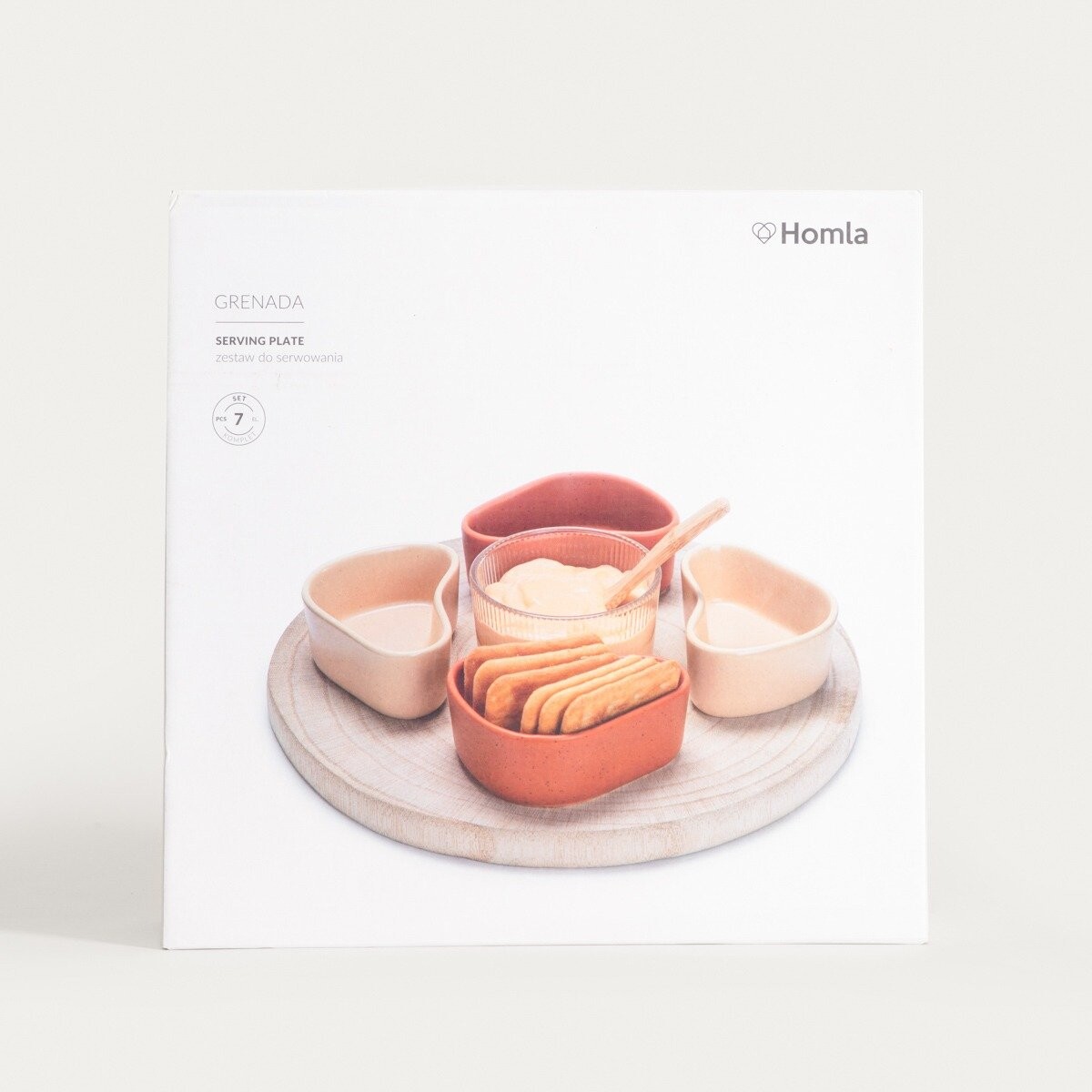 Servírovací sada | GRENADA | 5 misek | 1 lžíce | 743139