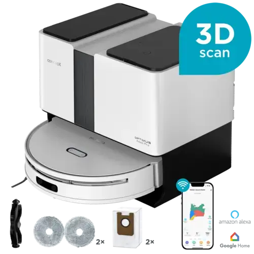 Concept Robotický vysavač s mopem 2v1 OPTIMUS Aqua Pro Laser 3D VR4050