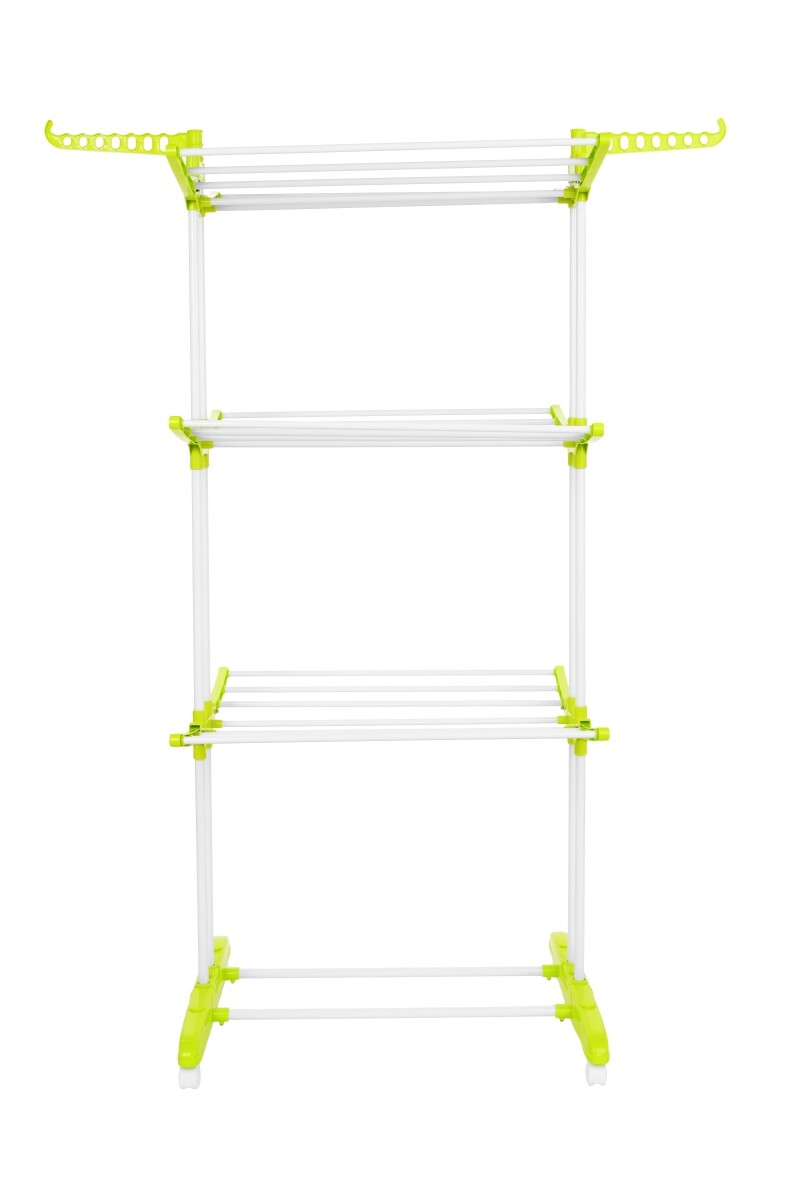 TRIOETAGE | 3patrový sušák na prádlo | 18 m sušící plochy & 14 ramínek